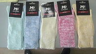 Calcetines anchos adicionales para los diabéticos, calcetines diabéticos coloridos de las telas antibacterianas para las mujeres