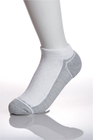 Calcetines corrientes calientes de nylon blancos, algodón orgánico Breathbale ningunos calcetines corrientes de la ampolla