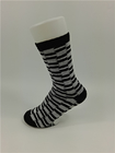 Calcetines del algodón de los niños hechos punto negro, calcetines blancos del algodón del resbalón 100 antis respirables