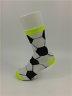 Eco - el absorbente amistoso del sudor embroma calcetines del algodón con color amarillo/del negro