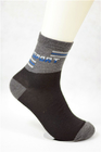 Del poliéster del algodón calcetines para los adultos, calcetines resistentes del resbalón no del resbalón gris para los adultos