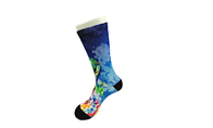 3D respetuoso del medio ambiente imprimió calcetines por el material bacteriano anti respirable 22 - 29 milímetros