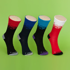 Anti amarillo - calcetines asquerosos del tobillo del algodón, calcetines cortos para hombre negros/del verde de Elastane del tobillo