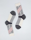 Calcetines de nylon negros/blancos del tobillo de los deportes para Young Boys antibacteriano