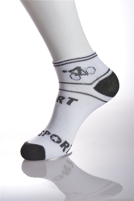 Los calcetines corrientes blancos/del negro del nilón unisex para los adultos/los niños hacen para ordenar